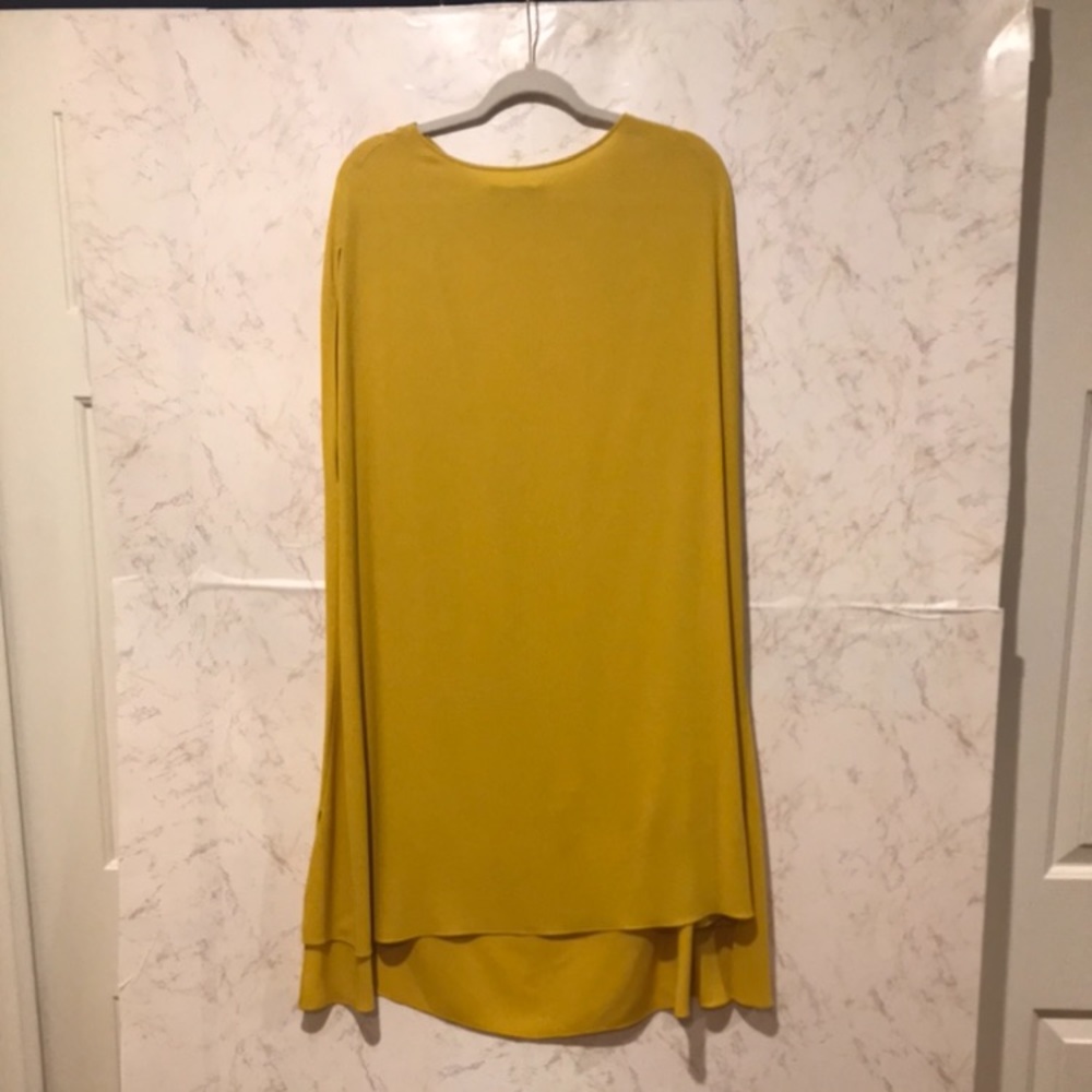 Jill Sander Mustard Yellow Gown